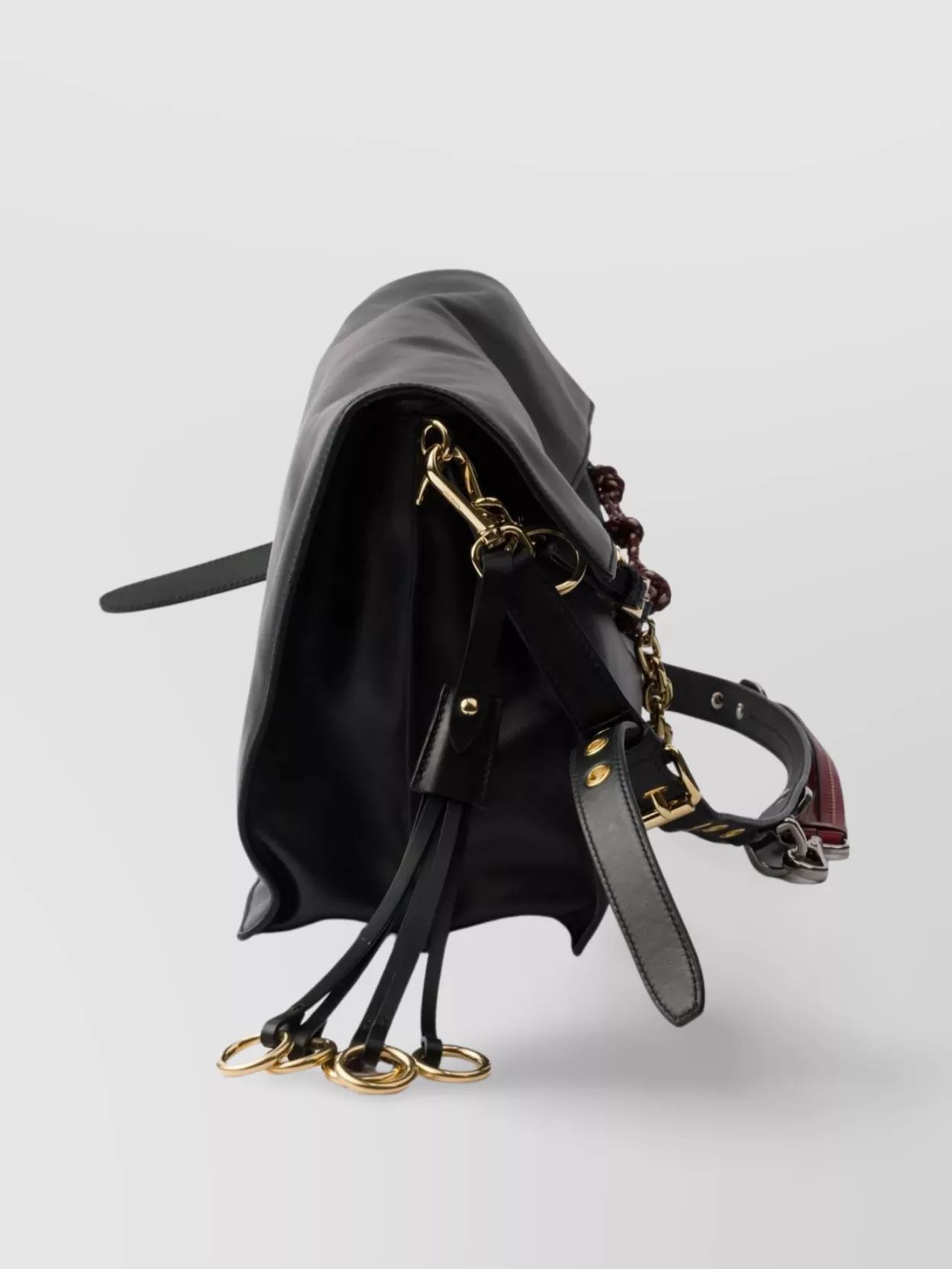 Prada Luxe Leather Cross-Body Bag