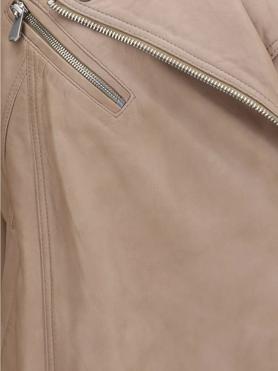 Pinko Leather Biker Jacket