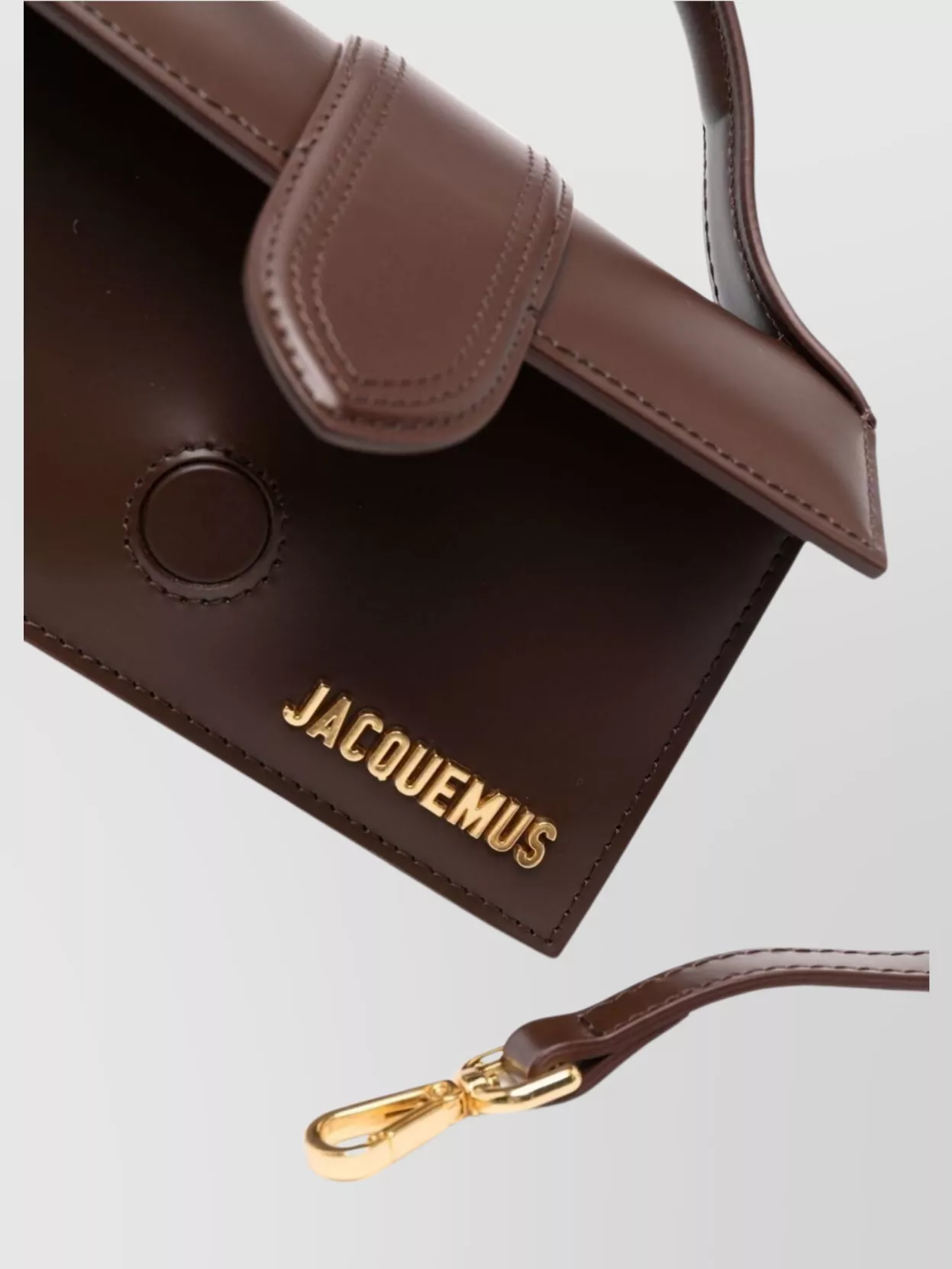 Jacquemus Adjustable Strap Leather Tote Bag