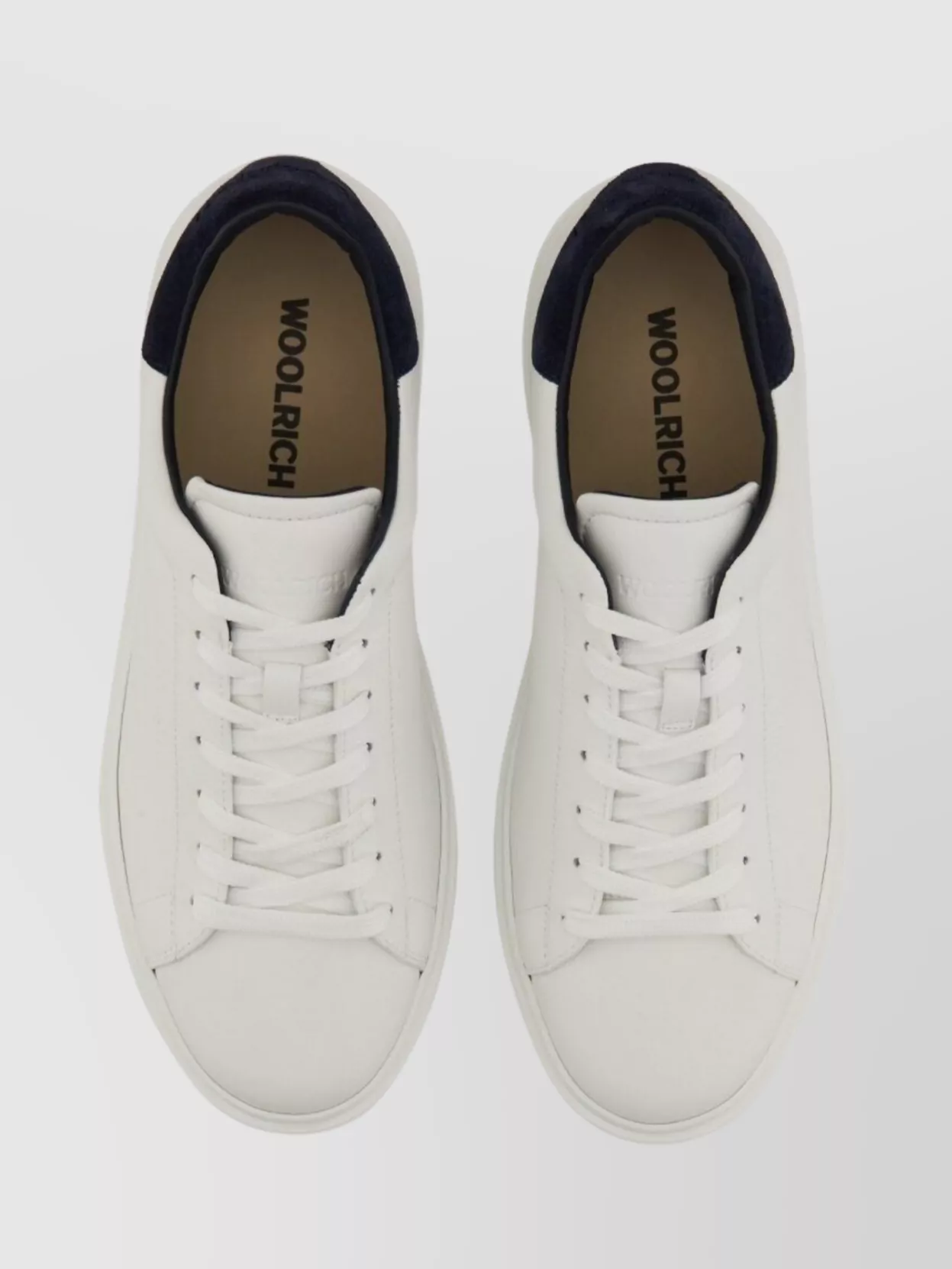 Woolrich "court Shape" Sneaker Rubber Sole