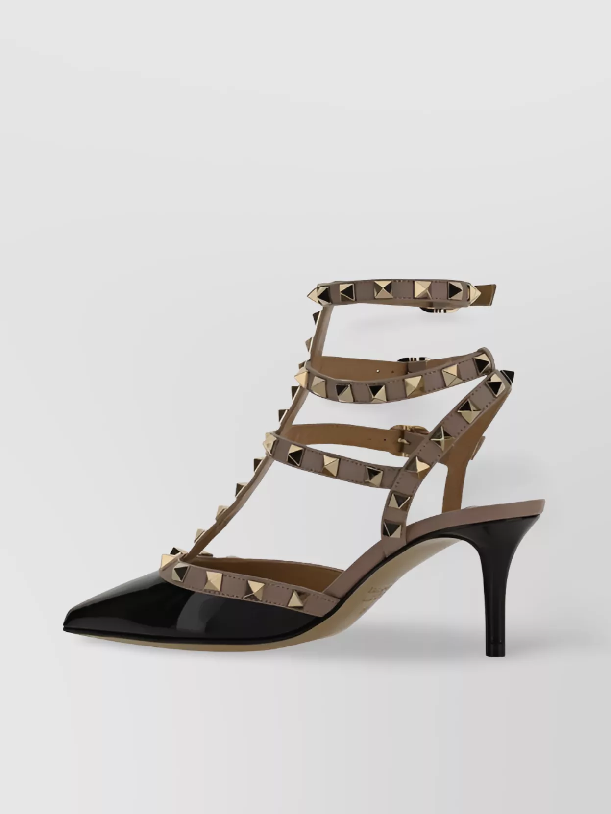 Valentino Studded Leather Stiletto Pumps