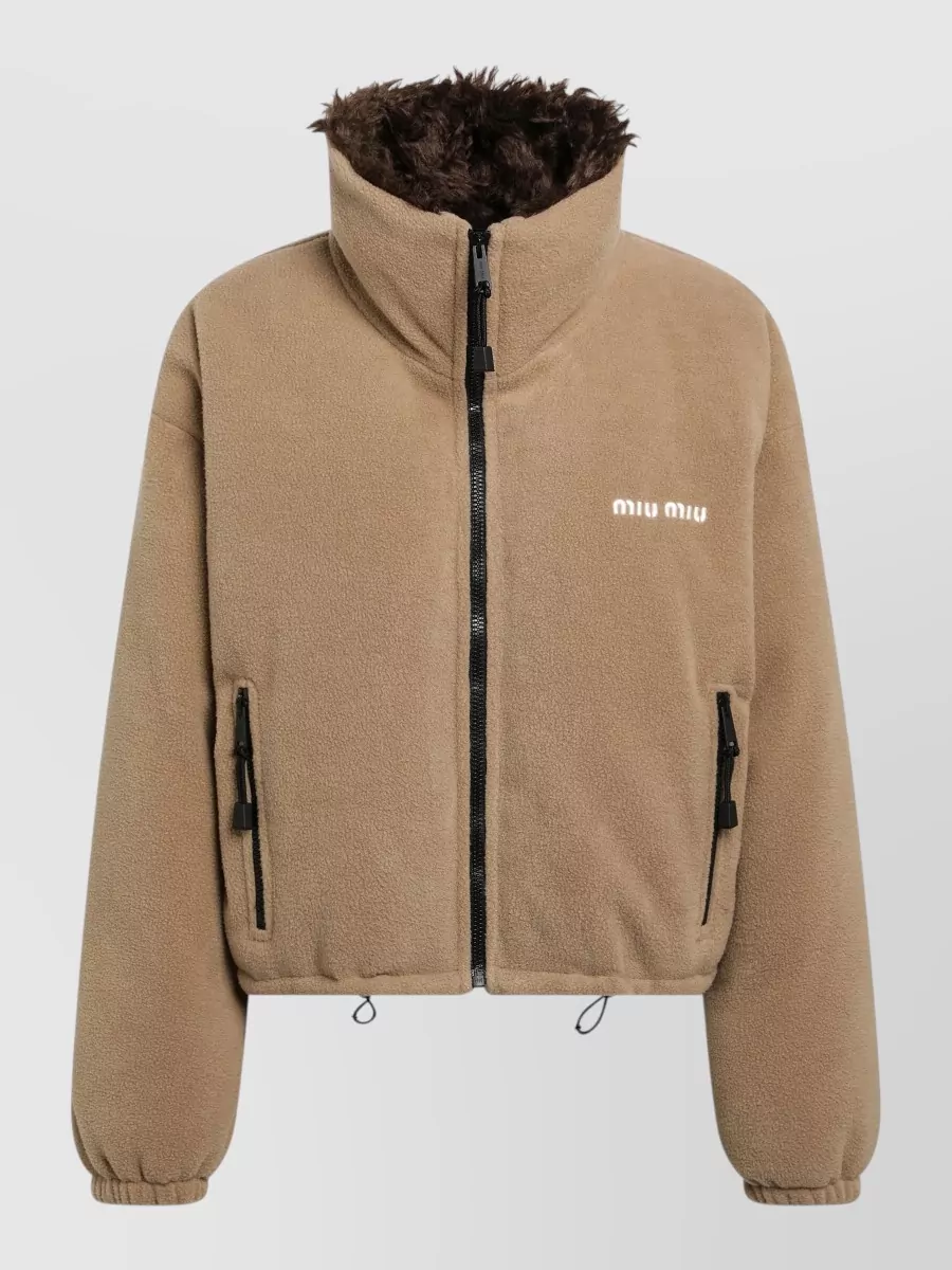 Miu Miu faux fur jacket