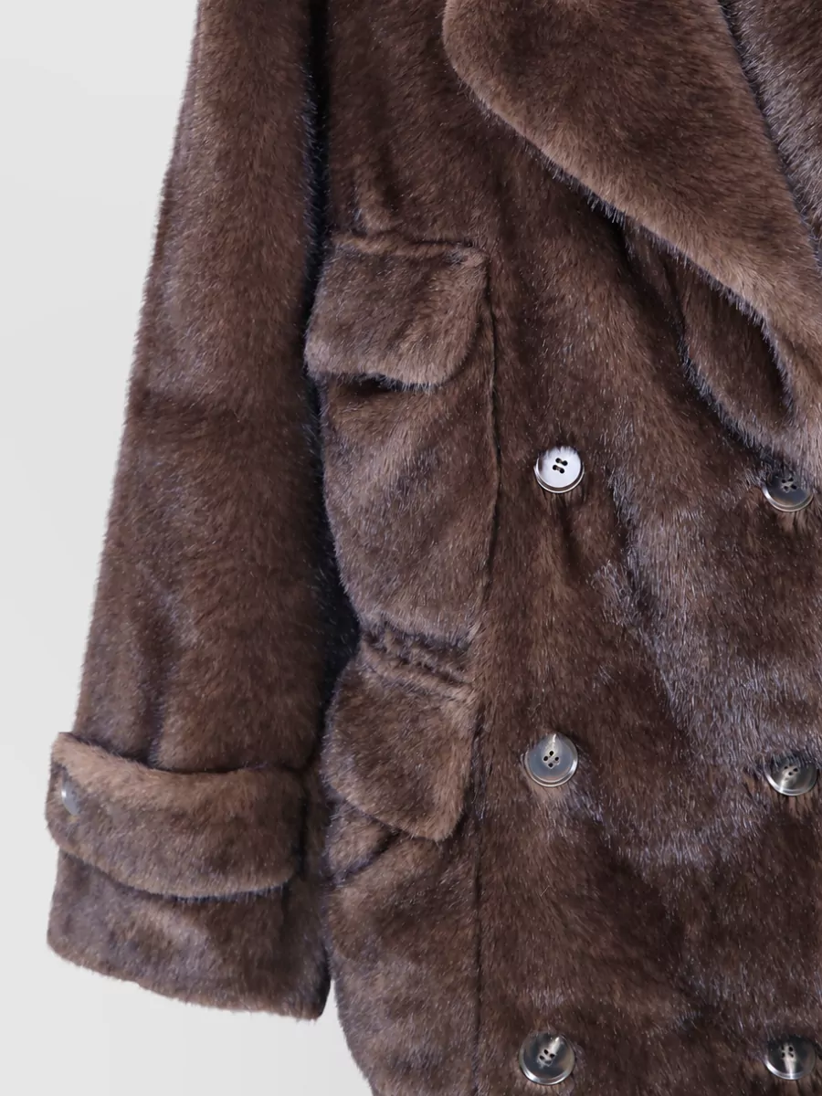 DrHope faux fur coat