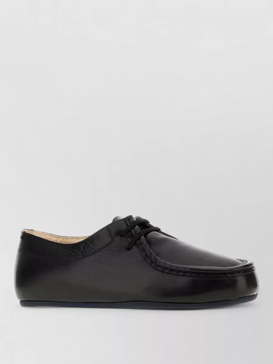 Jil Sander Leather Lace-Up Shoes