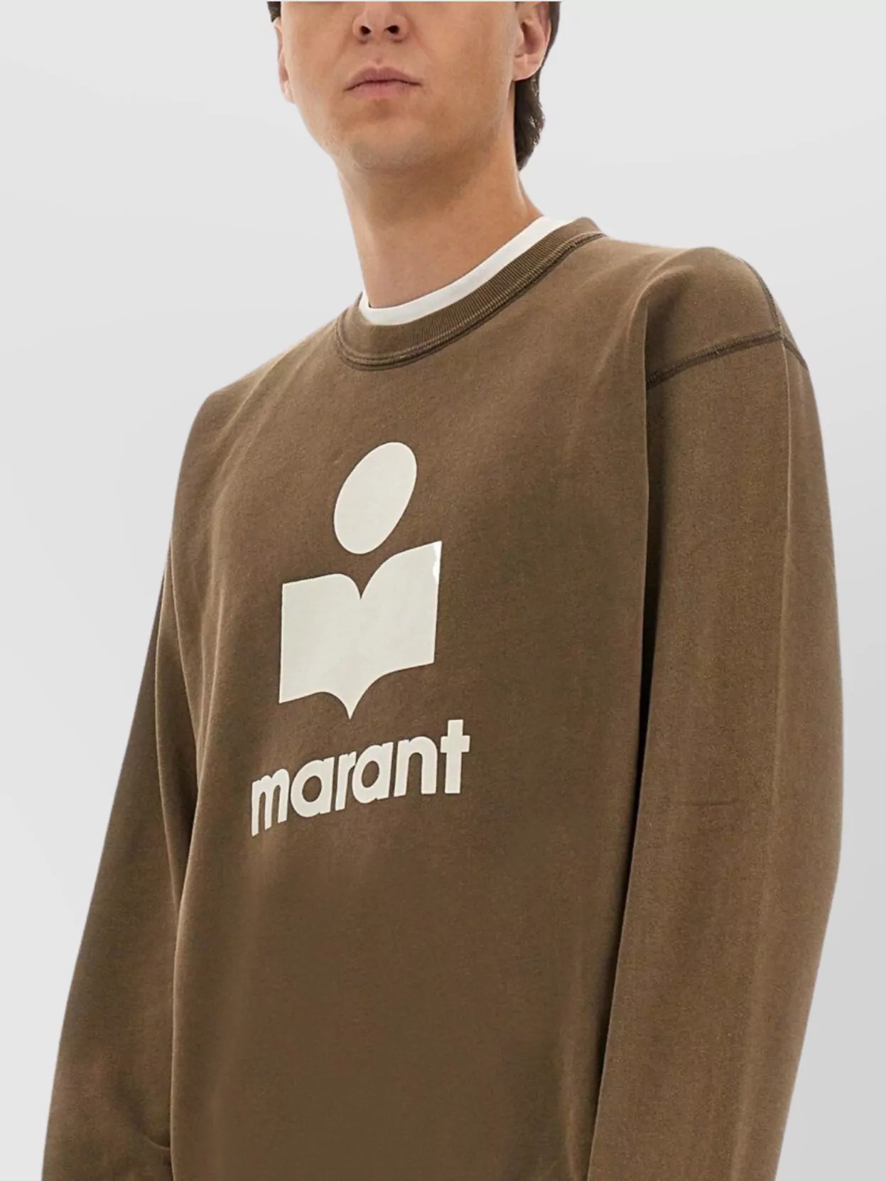 Isabel Marant Ribbed Crew Neck Sweater With Long Sleeves