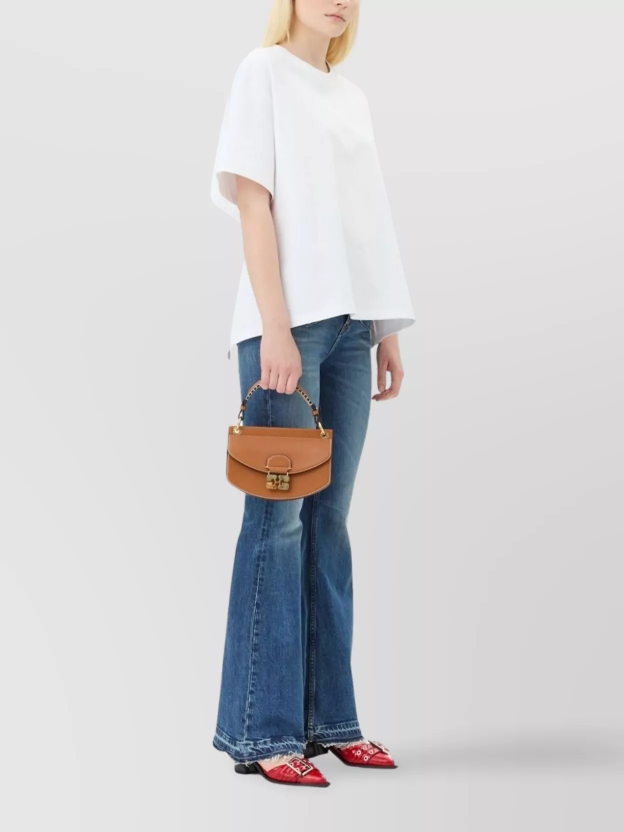 Ganni Mini Apo-G Cross-Body Bag
