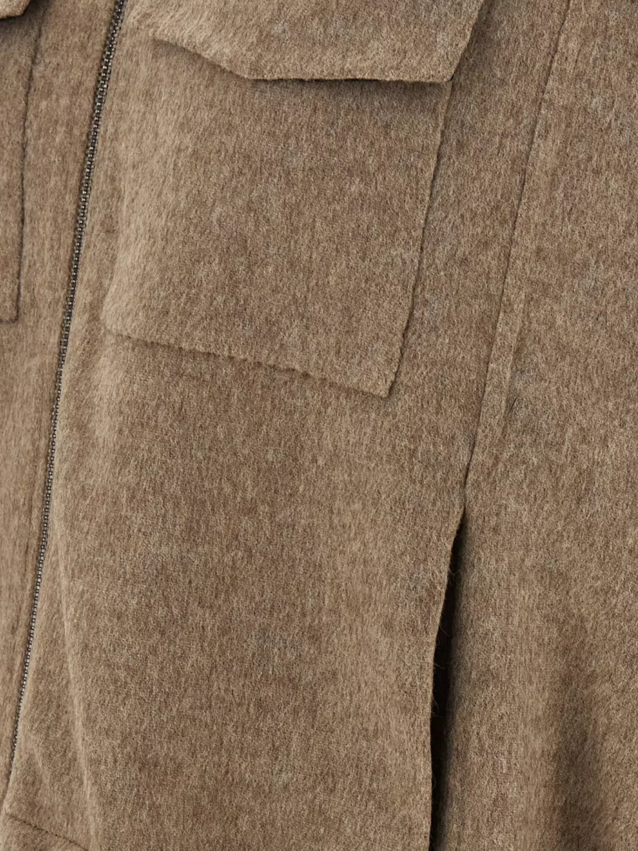 Brunello Cucinelli Vest With Shiny Zipper Pull