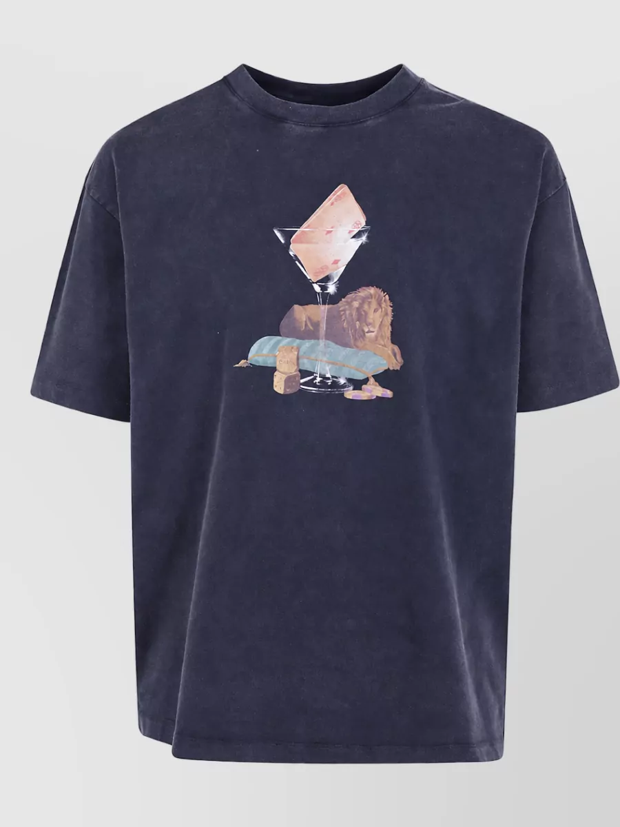 Drôle De Monsieur glass lion t-shirt