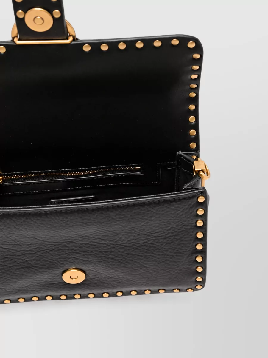 Pinko Love Bag Leather Shoulder Bag
