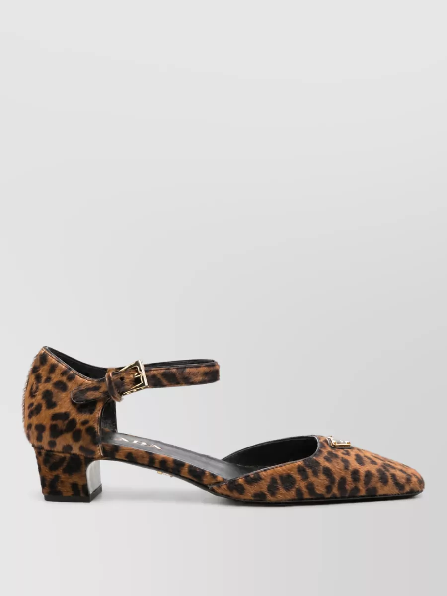 Prada leather 45mm pumps