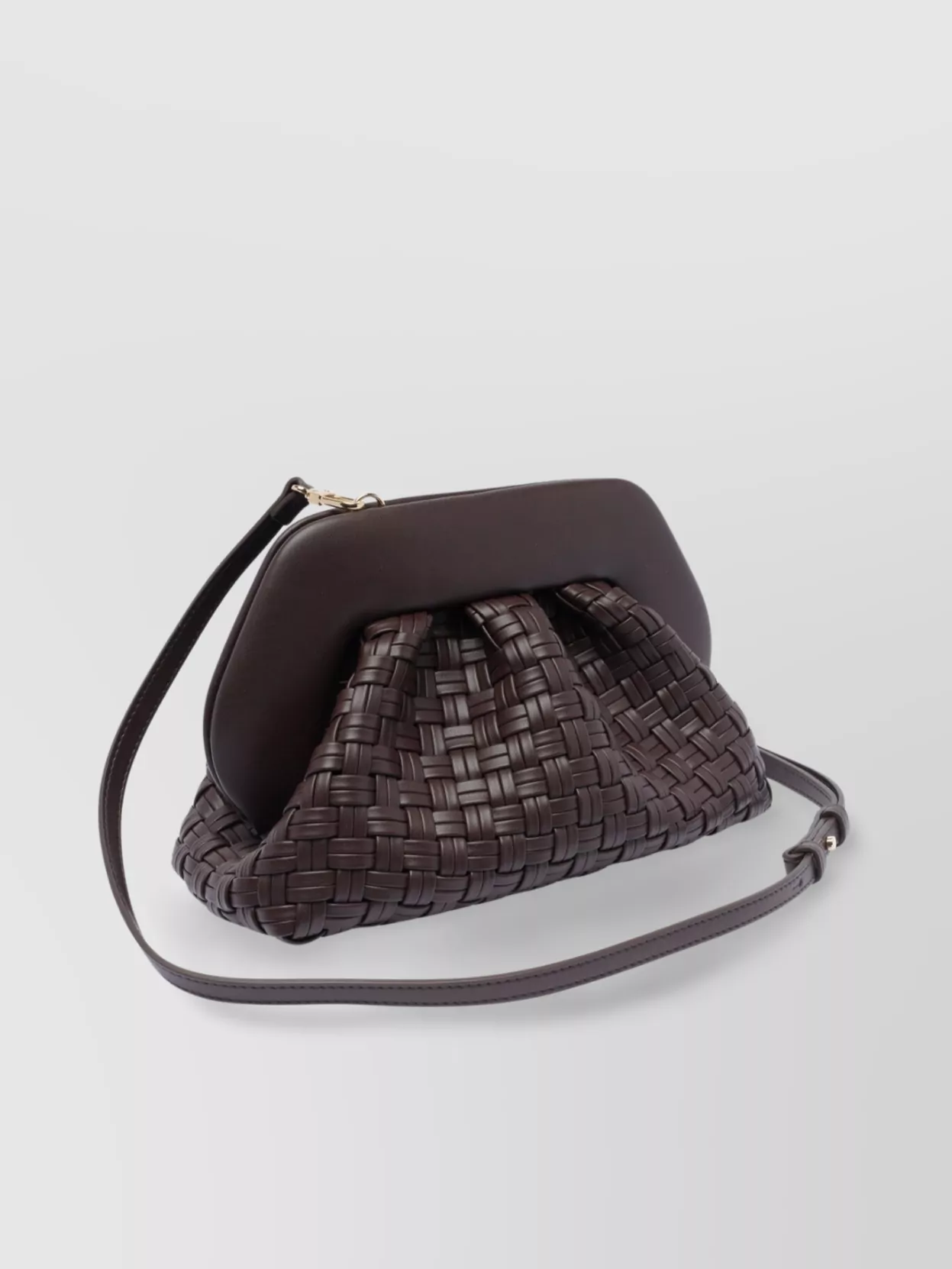 Themoiré Micro Tia Weaved Cross-Body Bag