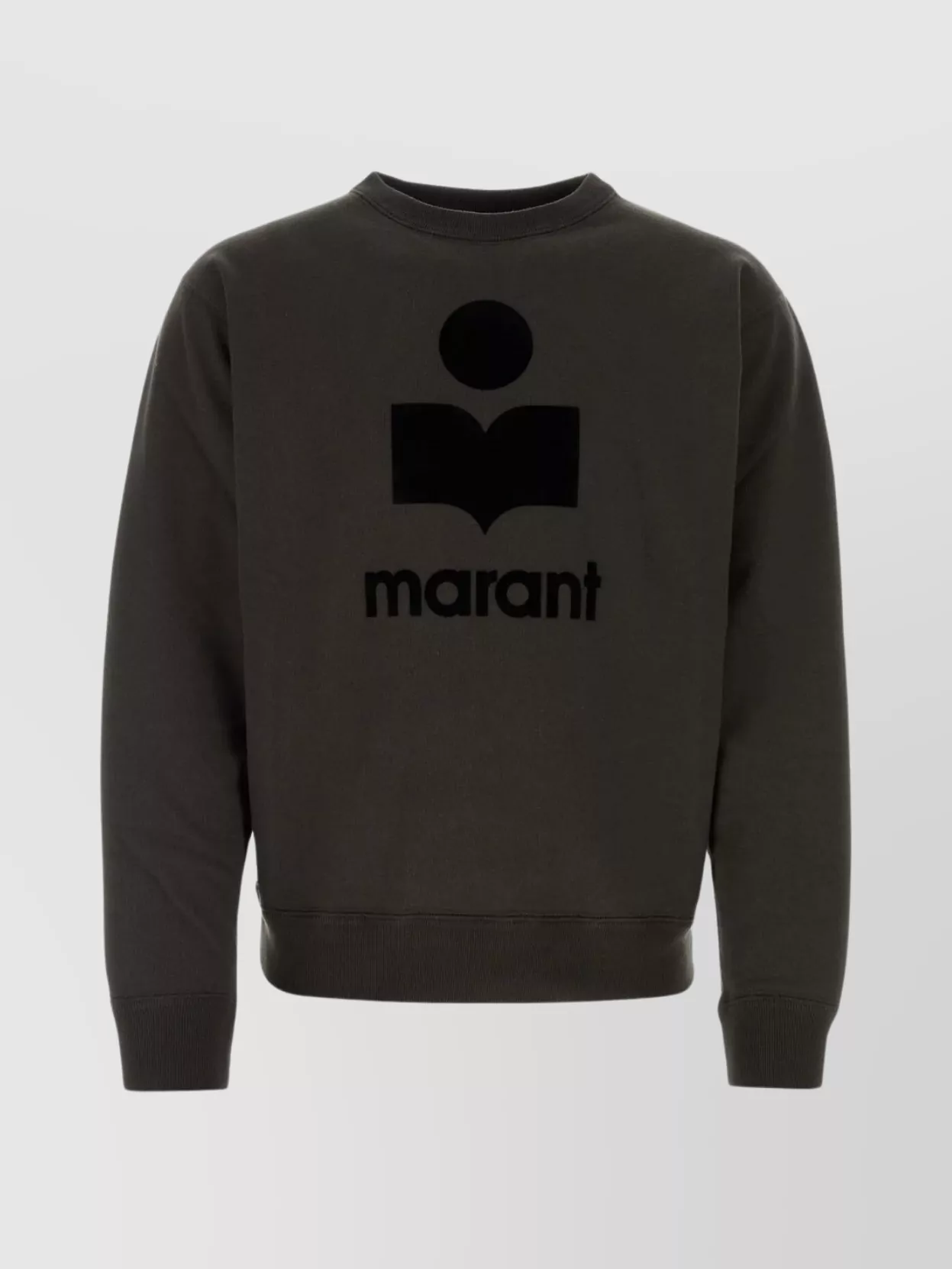 Shop Isabel Marant Mikoy Oversize Cotton Blend Sweatshirt In Brown