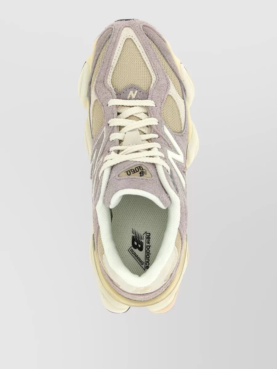 New Balance Suede Leather 9060 Low-Top Sneakers