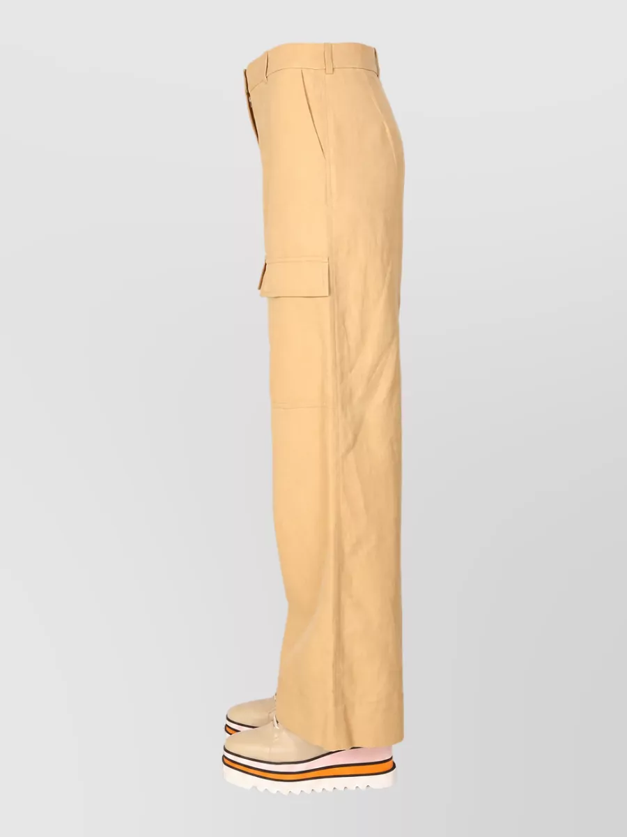 Stella Mccartney Wide-Leg Cargo Trousers