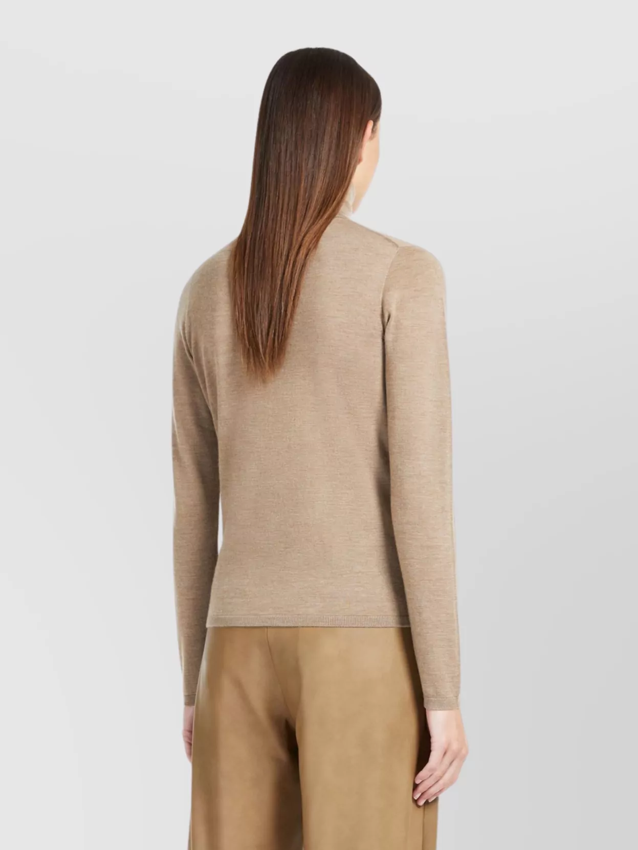 Max Mara Veloce Lightweight Cashmere Turtleneck