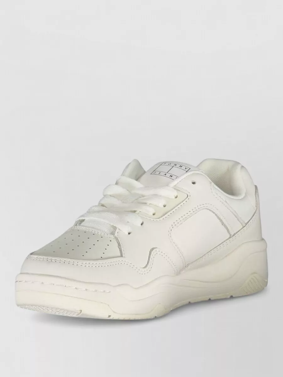 Tommy Hilfiger Leather Low-Top Sneakers