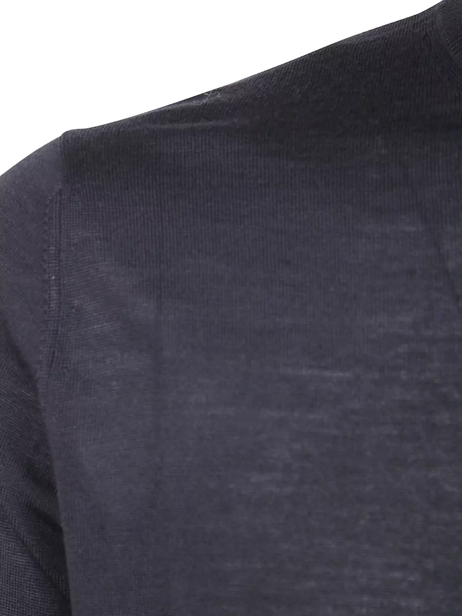 Filippo De Laurentis Merino Wool Mock Turtleneck Jumper