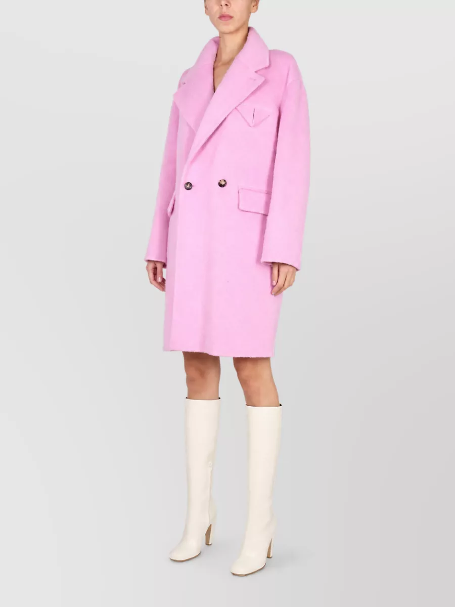Bottega Veneta Wool Double-Breasted Coat