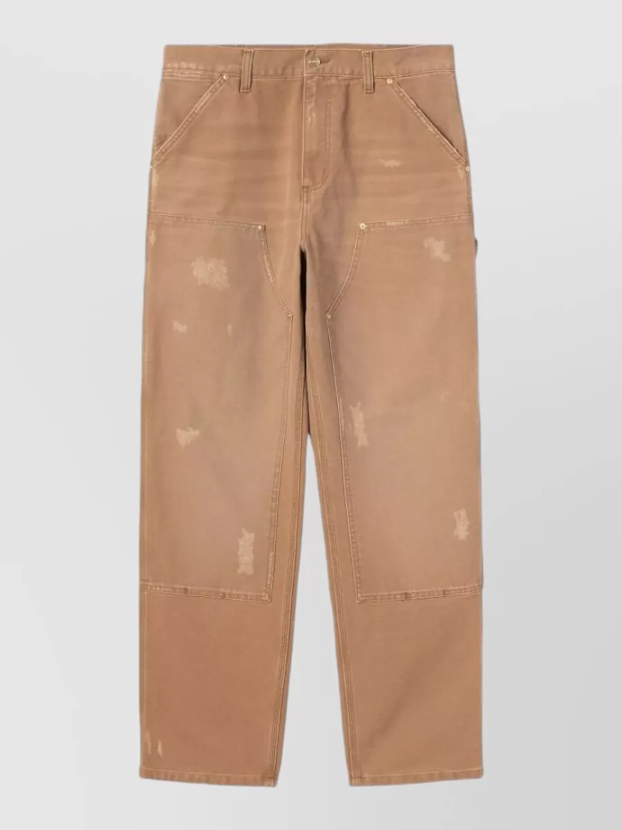 Carhartt Wip organic cotton straight-leg loose fit trousers
