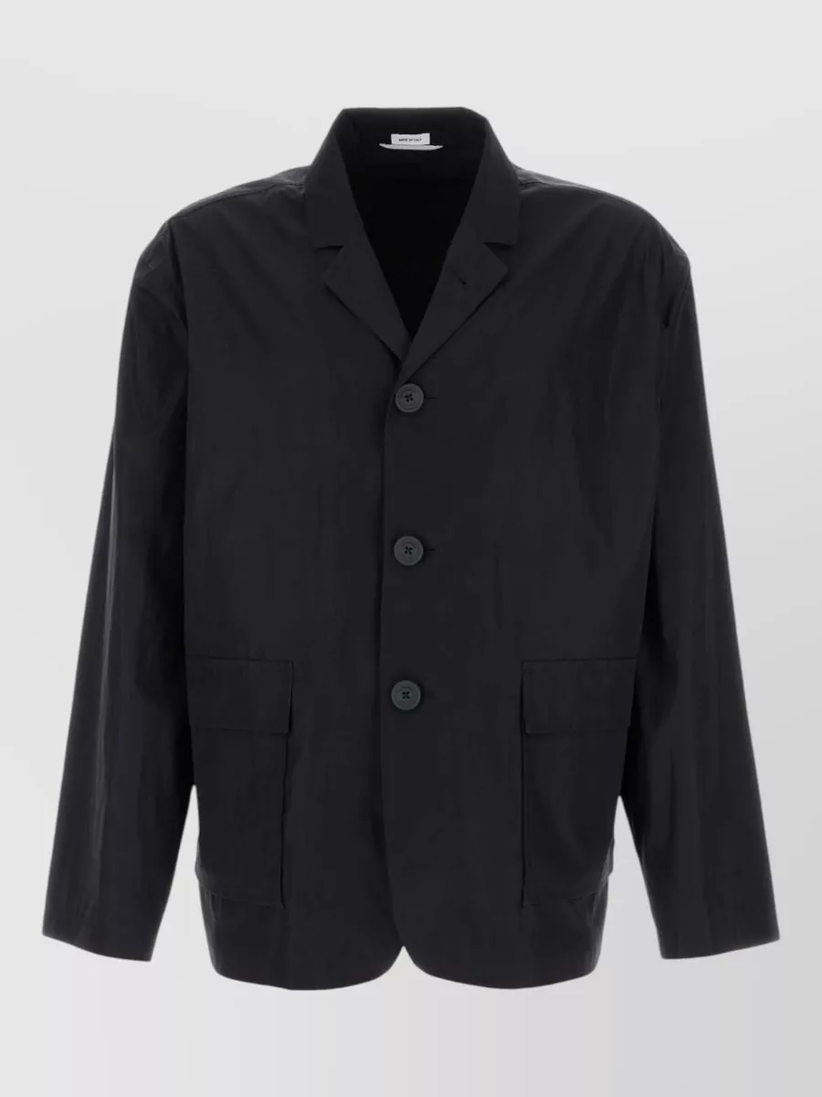 Thom Browne logo print lightweight jacket