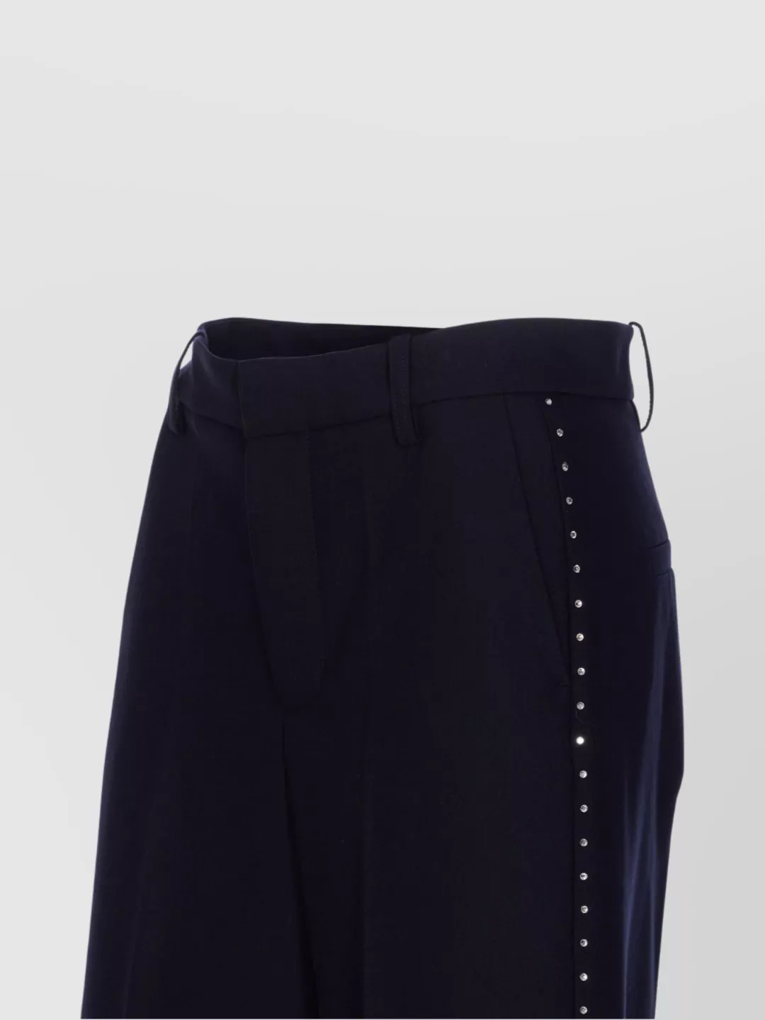 Zadig & Voltaire Crystal Embellished Wide Leg Trousers