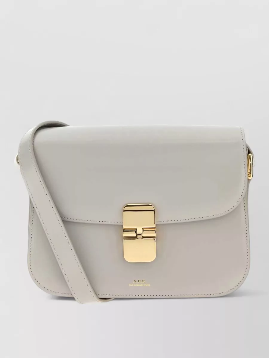 A.p.c. Grace Small Leather Shoulder Bag