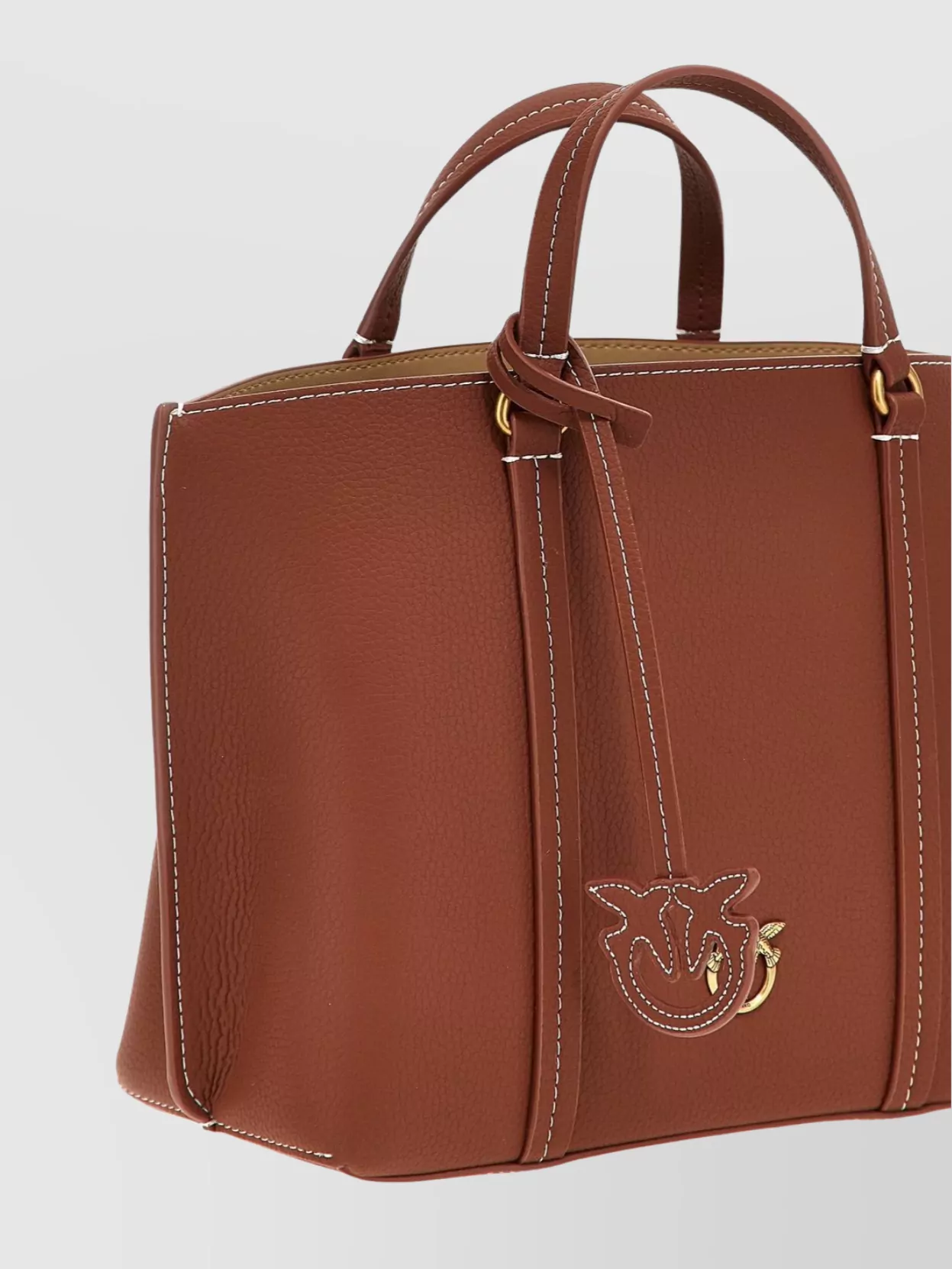 トートバッグ PINKO 'Carrie' classic shopping bag Brown pinko-BROWN-Carrie-Classic-