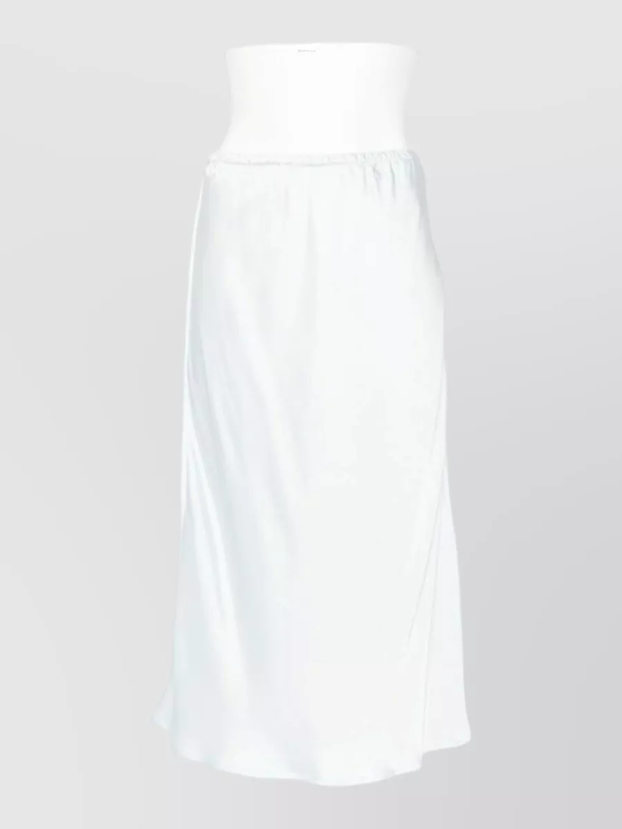Jil Sander Side-Slit Straight Skirt