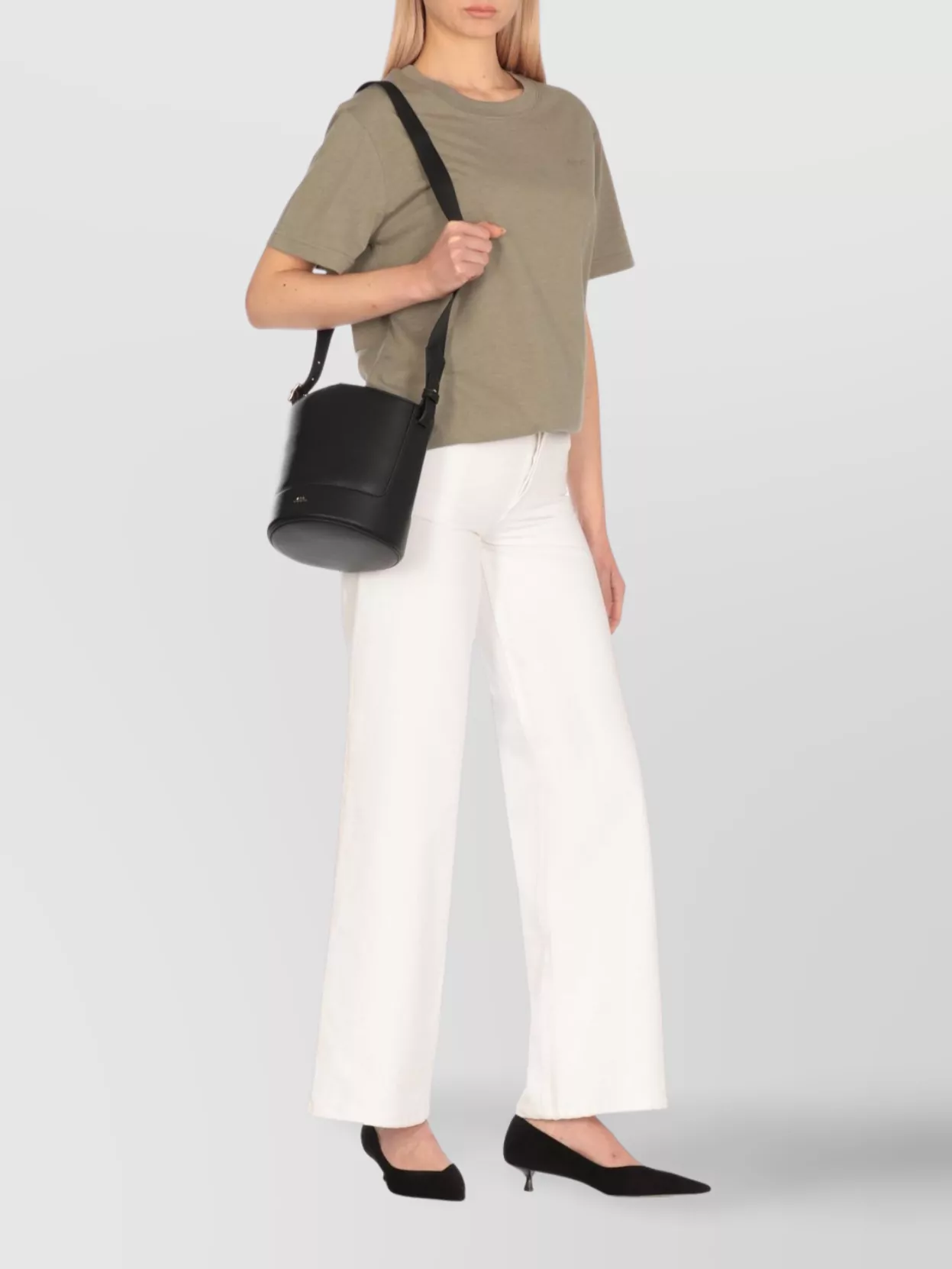 A.p.c. Crewneck Lightweight Cotton T-Shirt