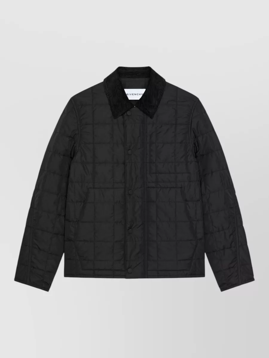 Givenchy quilted padded coat