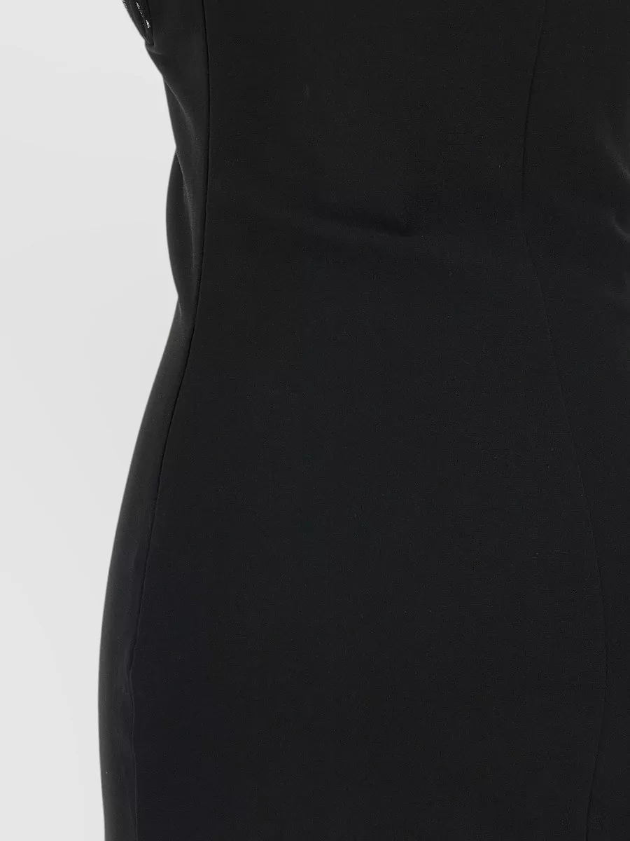 Nensi Dojaka Draped Cup Mini Dress Crisscross Straps