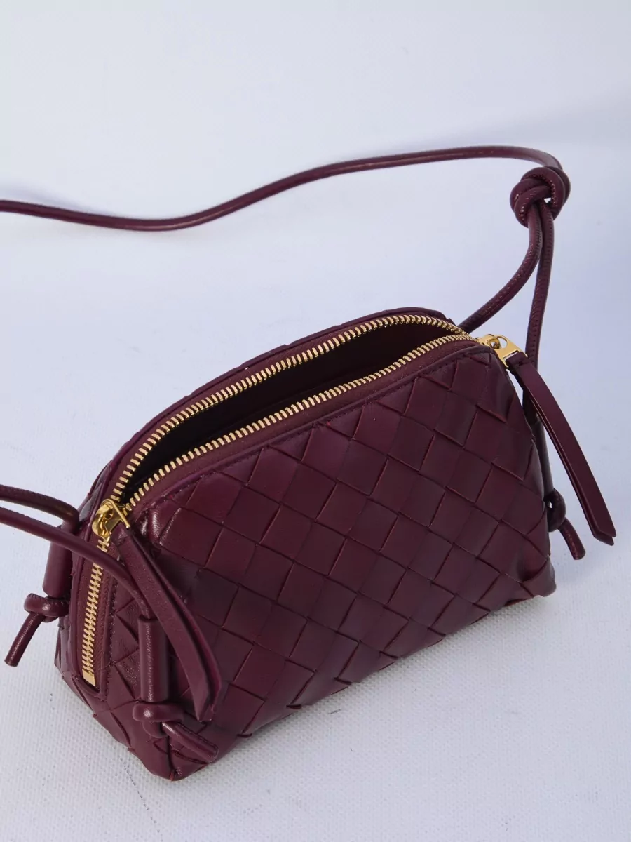 Bottega Veneta Concert Pouch Lambskin Mini Bag
