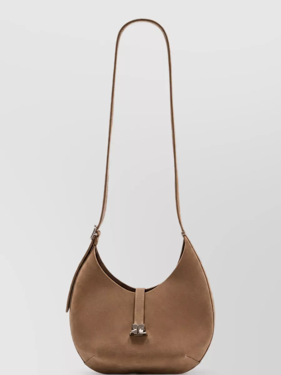 Courrèges small leather cross-body bag