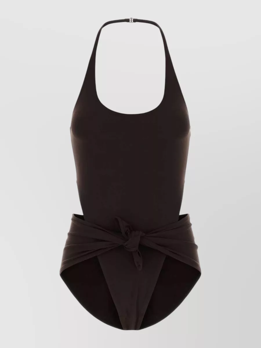 Alaïa stretch nylon swimsuit