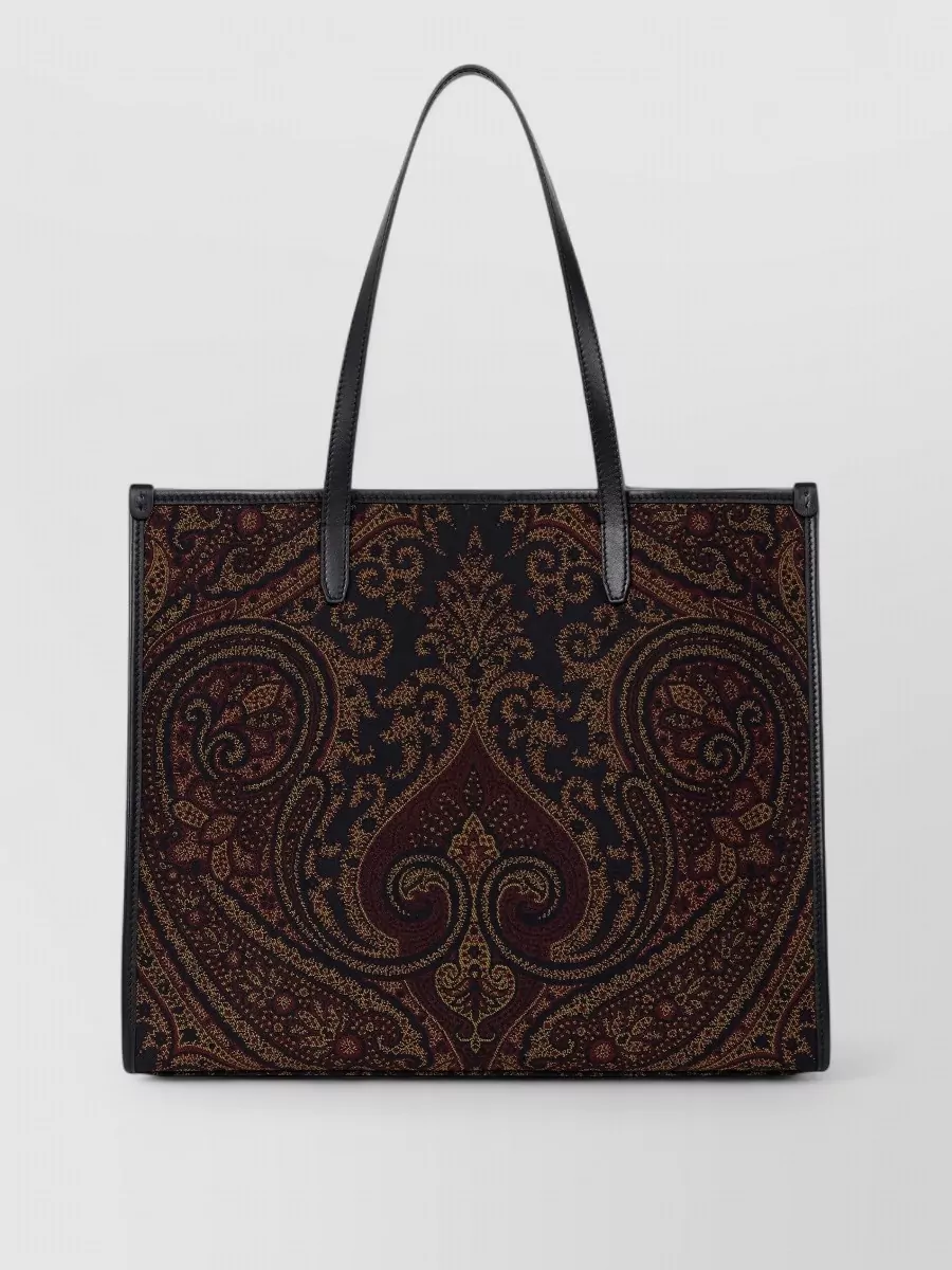 Etro Love Trotter Canvas Shoulder Bag