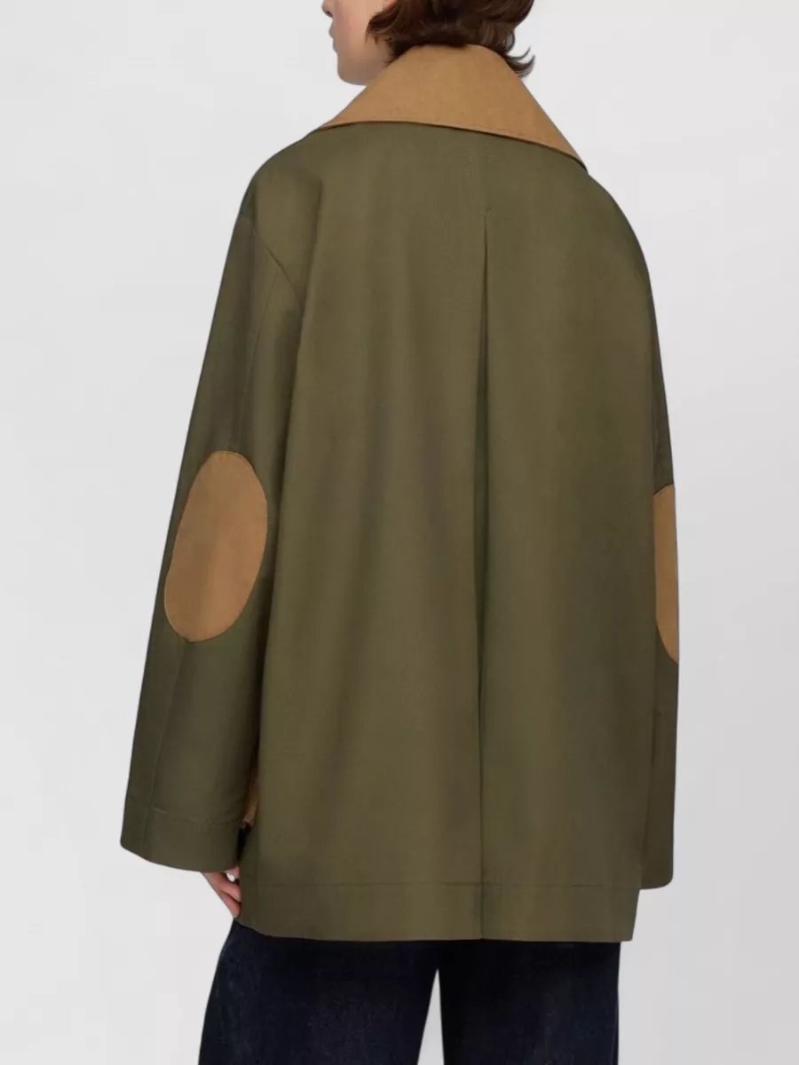 Ganni Organic Cotton Oversized Jacket