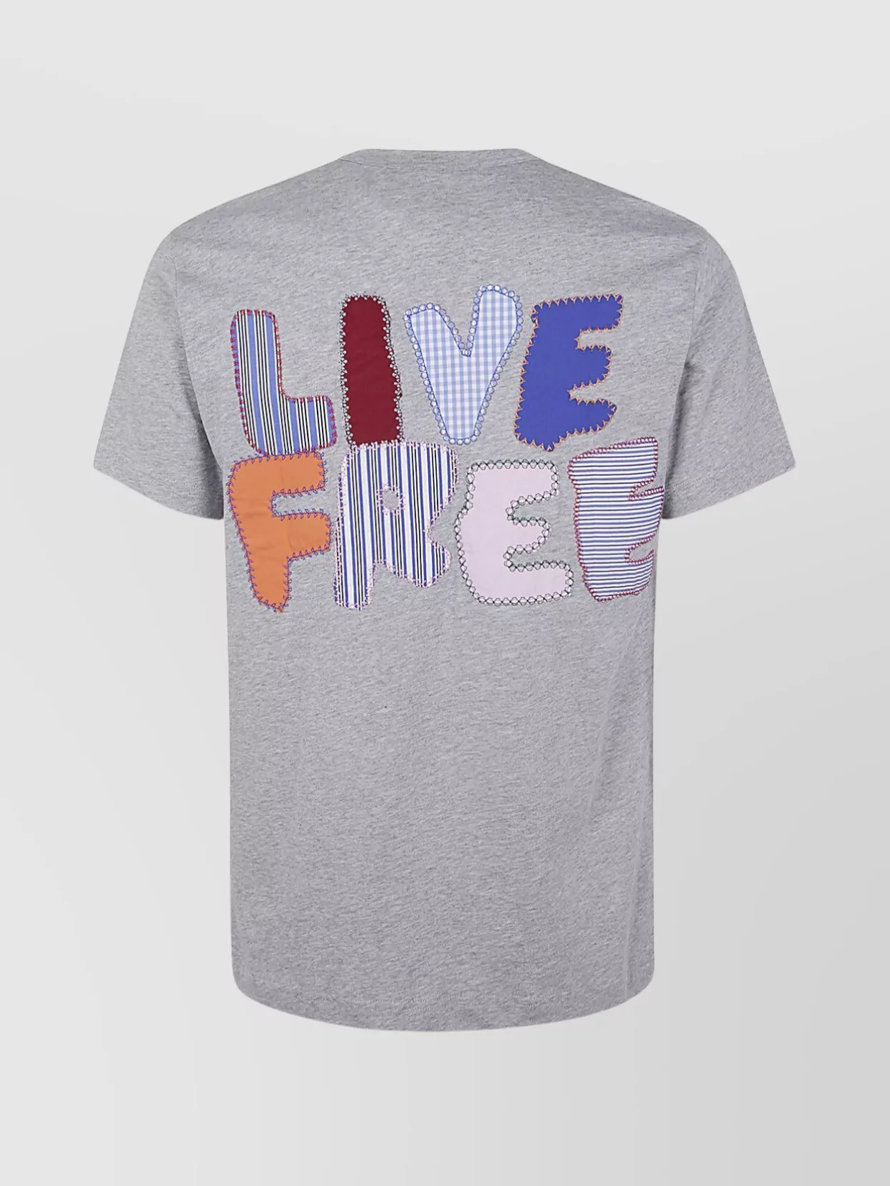 Comme Des Garçons Men's Graphic Print T-Shirt With Back Detail