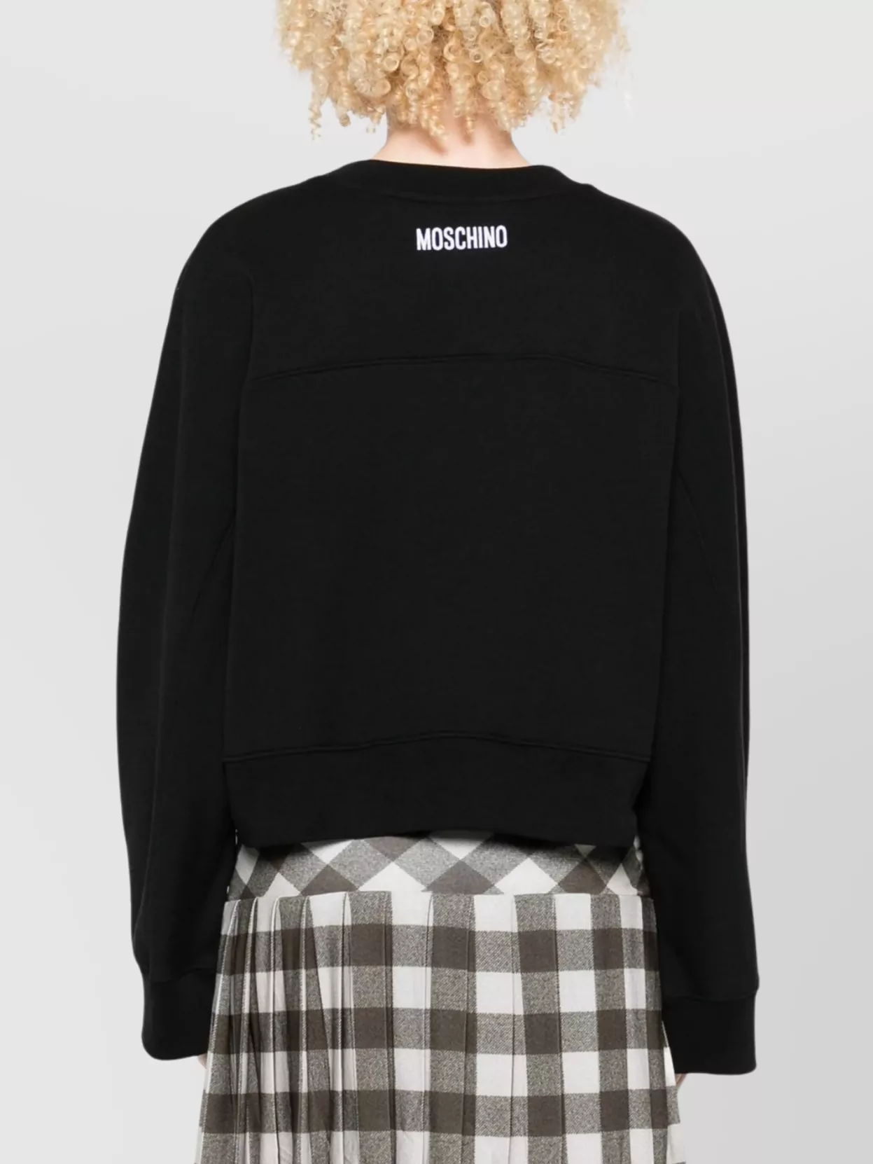 Moschino Smiley Face Graphic Knitwear Crew Neck