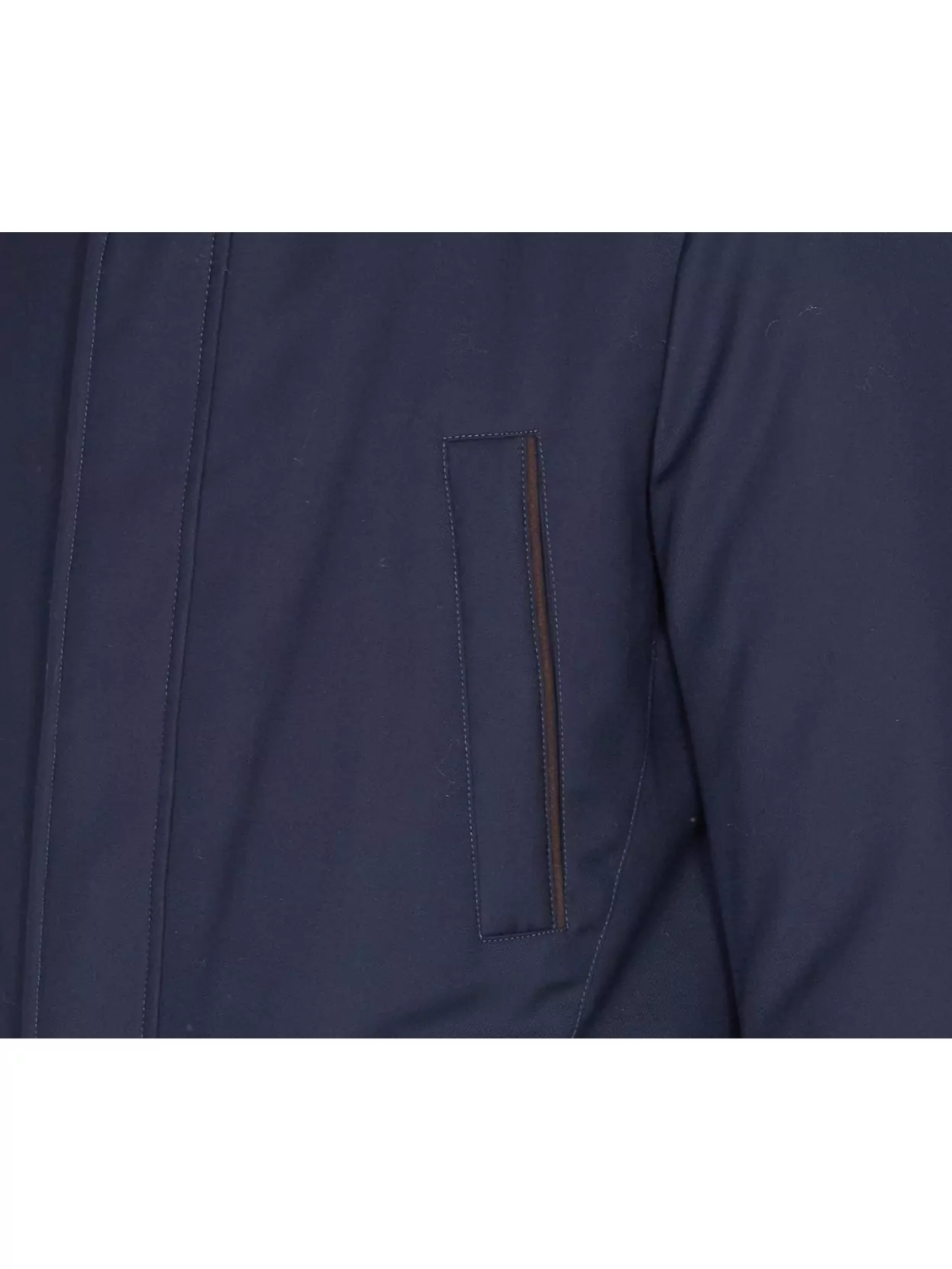 Moorer Short Jacket Featuring High Collar And Pockets