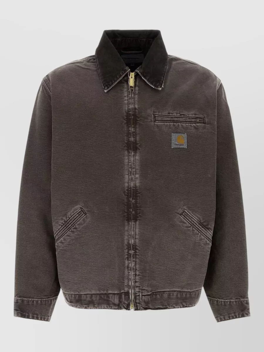 Carhartt Wip denim single-breasted jacket