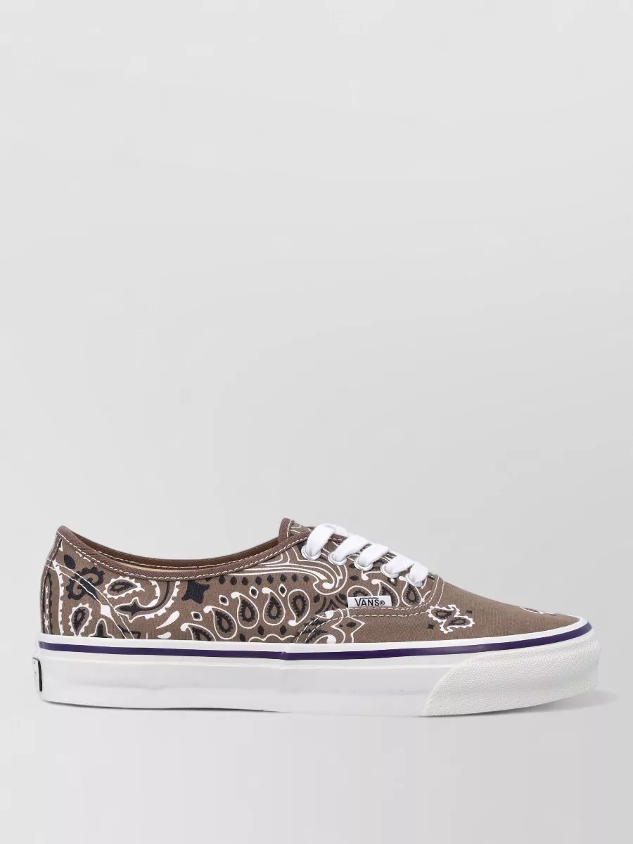 Vans Paisley-Print Lace-Up Sneakers