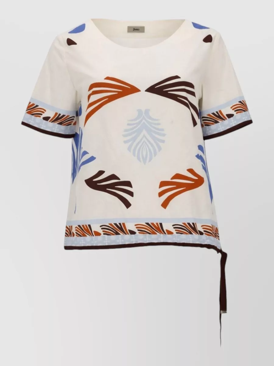 Herno Cotton printed short-sleeve t-shirt