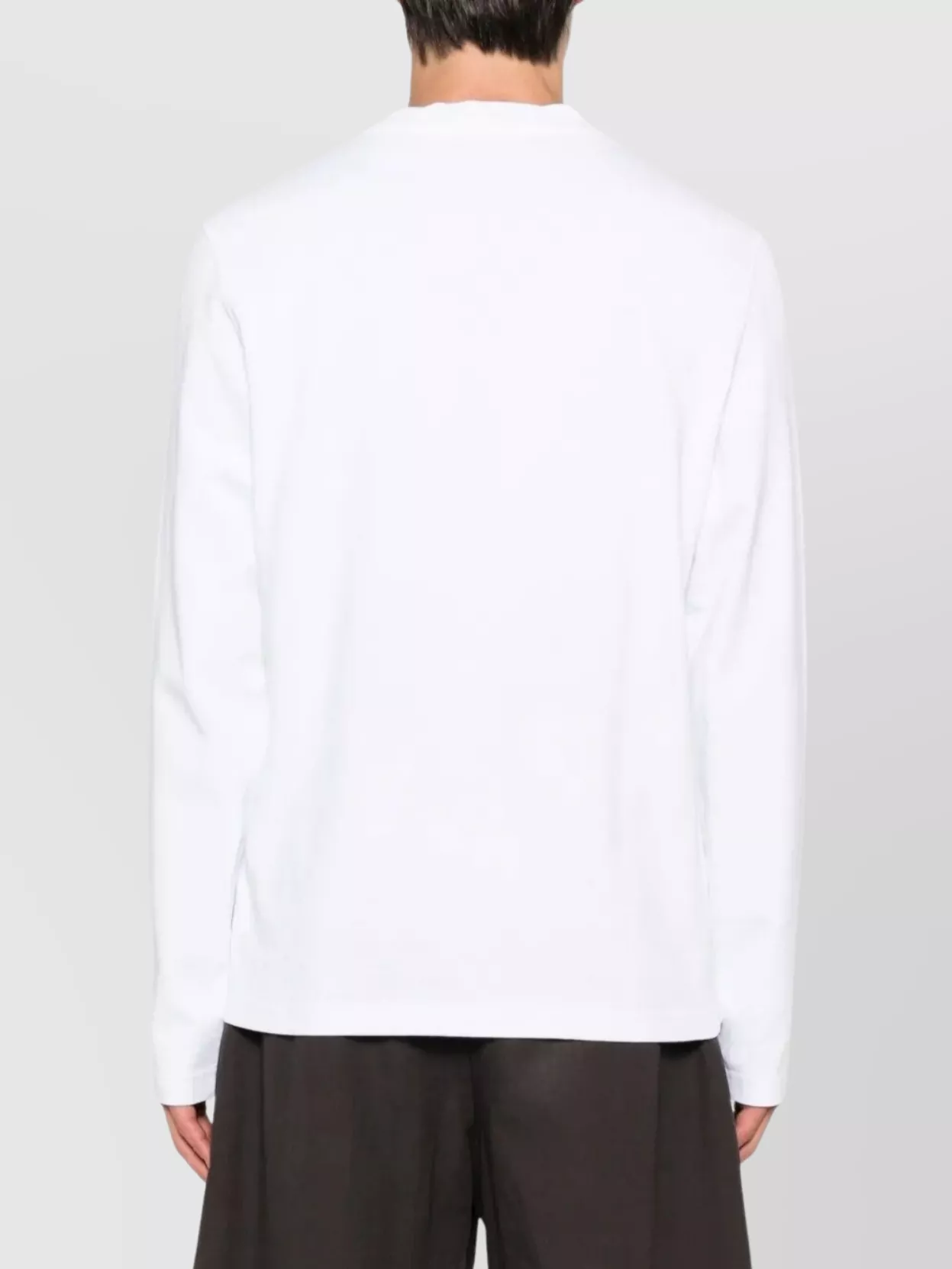 Jacquemus Gros Grain Ml Crewneck Long Sleeves