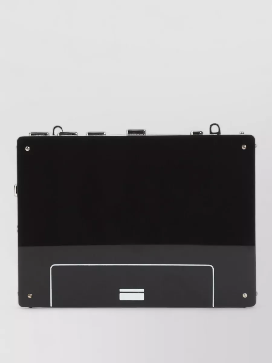 Moschino Resin Clutch Bag