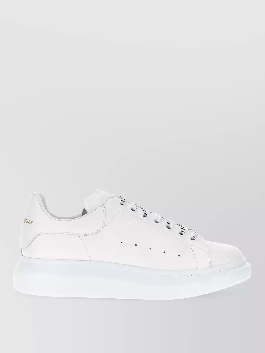 Mc Queen Leather low-top sneakers