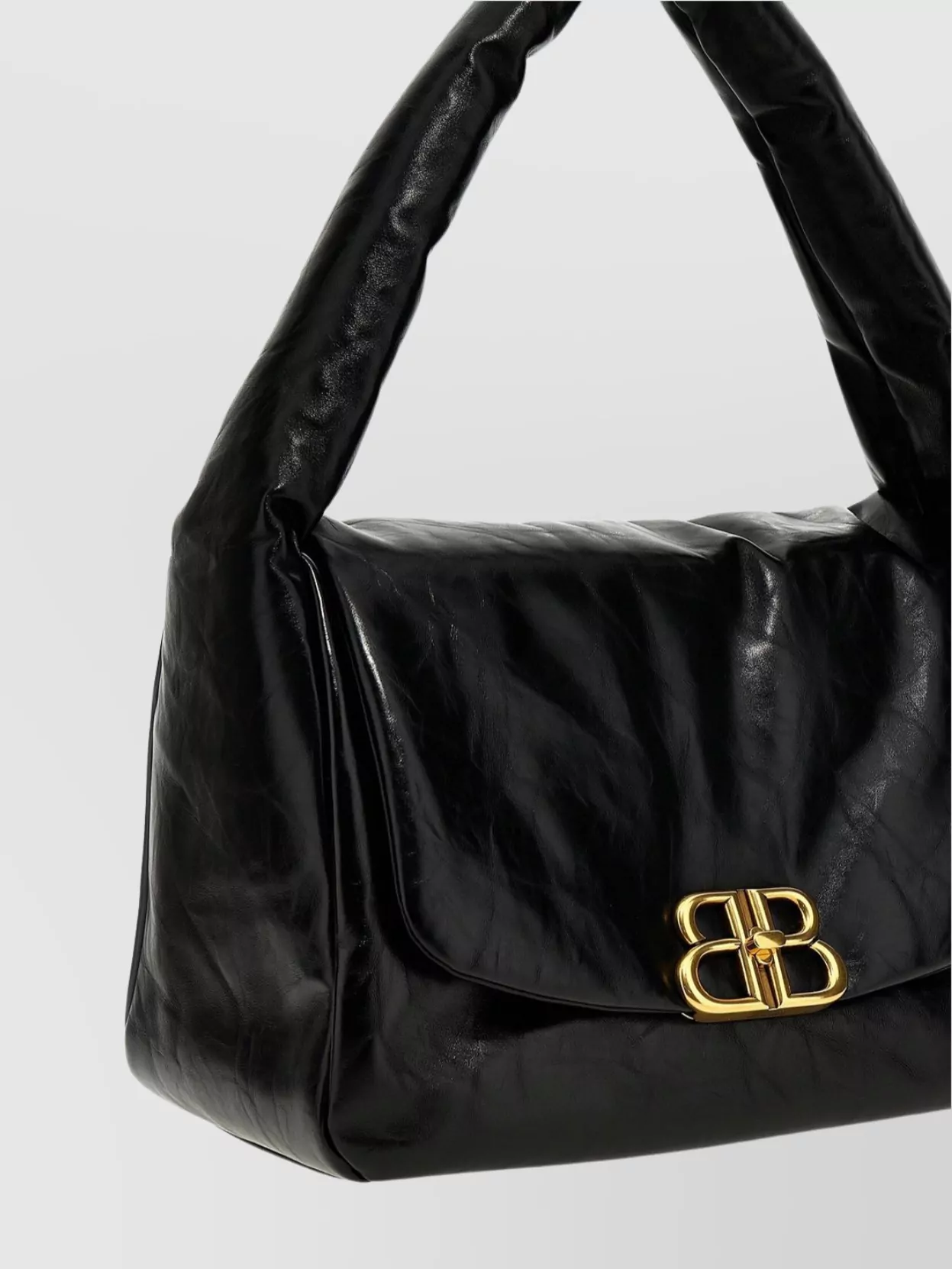 Balenciaga Monaco Leather Shoulder Bag