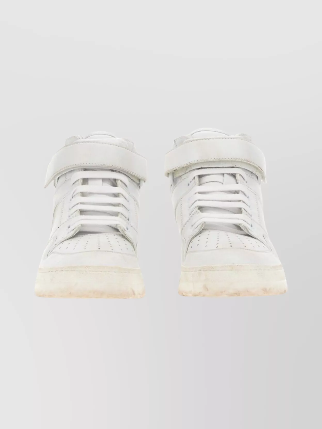 Saint Laurent Unique Handmade Sneakers Rubber Sole In White