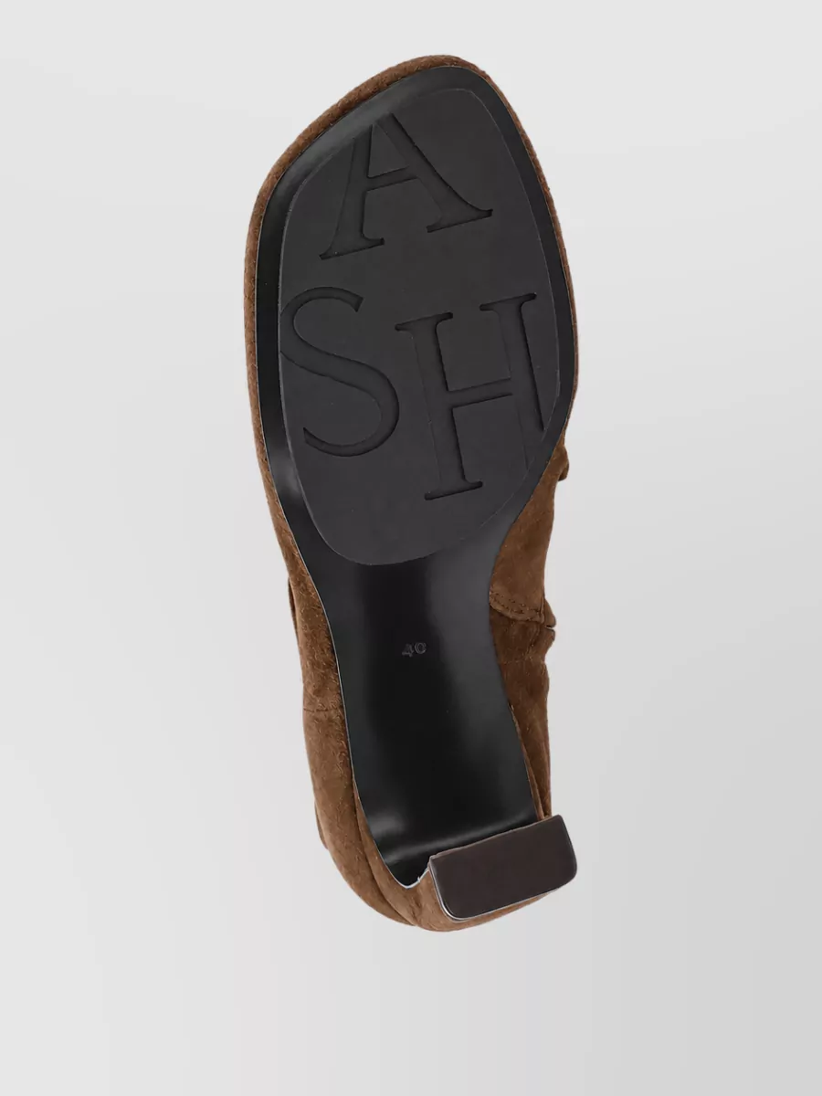 Ash Leather Ankle Boots