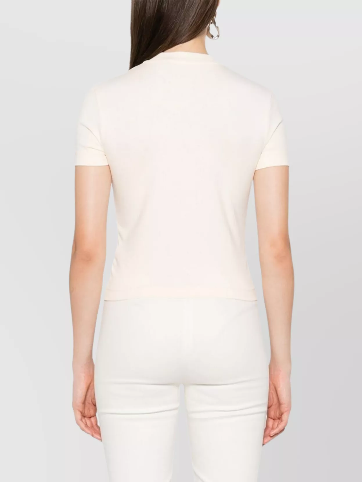 Jacquemus Crew Neck Short Sleeves Top