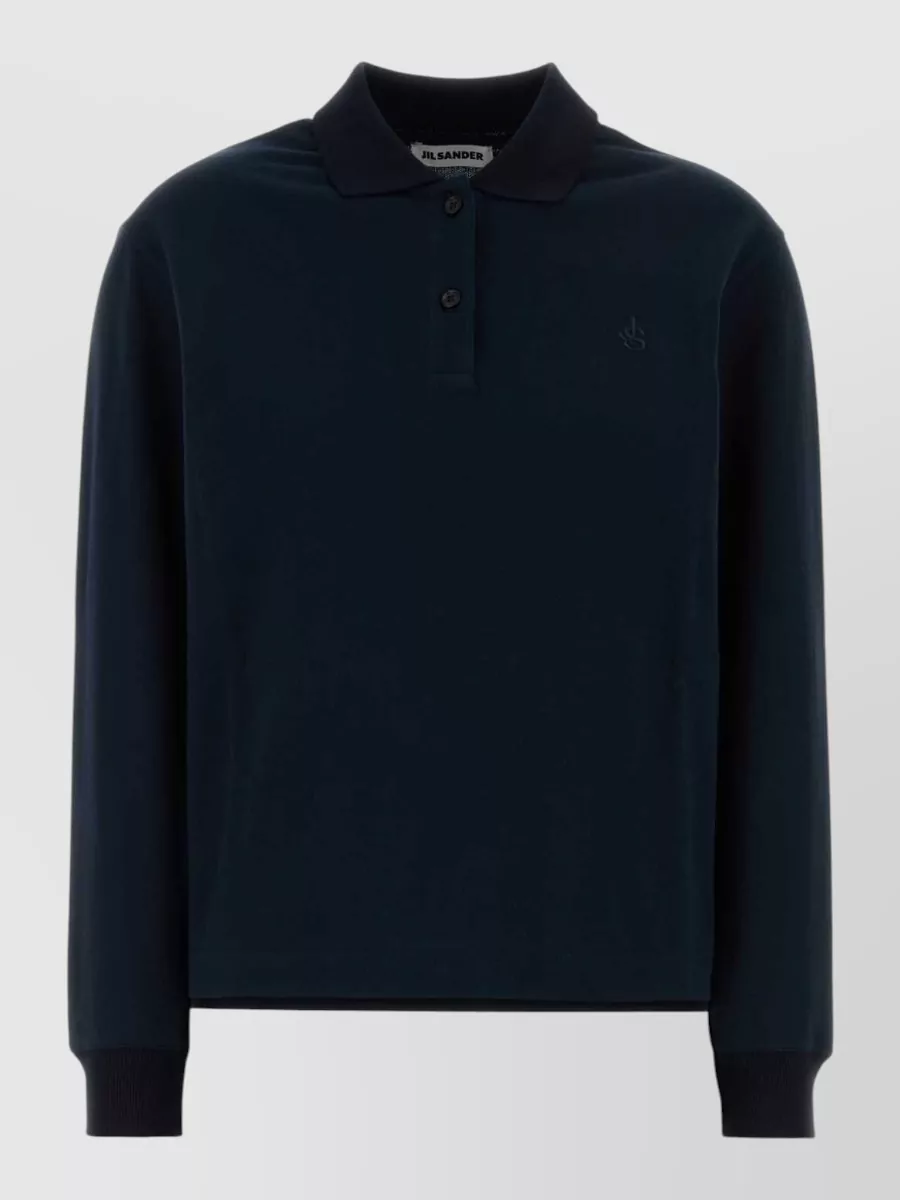 Jil Sander cotton polo shirt